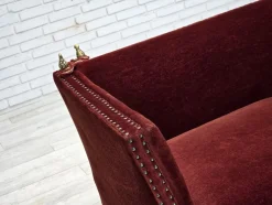 Dänisches 2-Sitzer Sofa aus Möbel Velours, 1970er