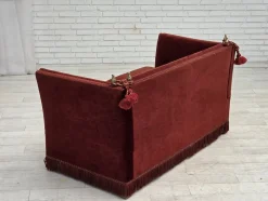 Dänisches 2-Sitzer Sofa aus Möbel Velours, 1970er
