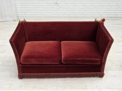 Dänisches 2-Sitzer Sofa aus Möbel Velours, 1970er