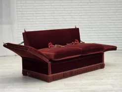 Dänisches 2-Sitzer Sofa aus Möbel Velours, 1970er