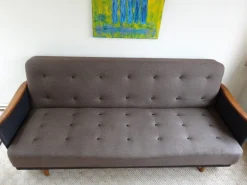 Dänisches 3-Sitzer Sofa oder Tagesbett, 1950er