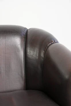 Drei-Sitzer Sofa aus Schafsleder