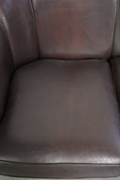 Drei-Sitzer Sofa aus Schafsleder