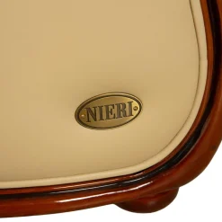 Drei-Sitzer Sofa und Sessel aus Leder von Nieri, 2er Set