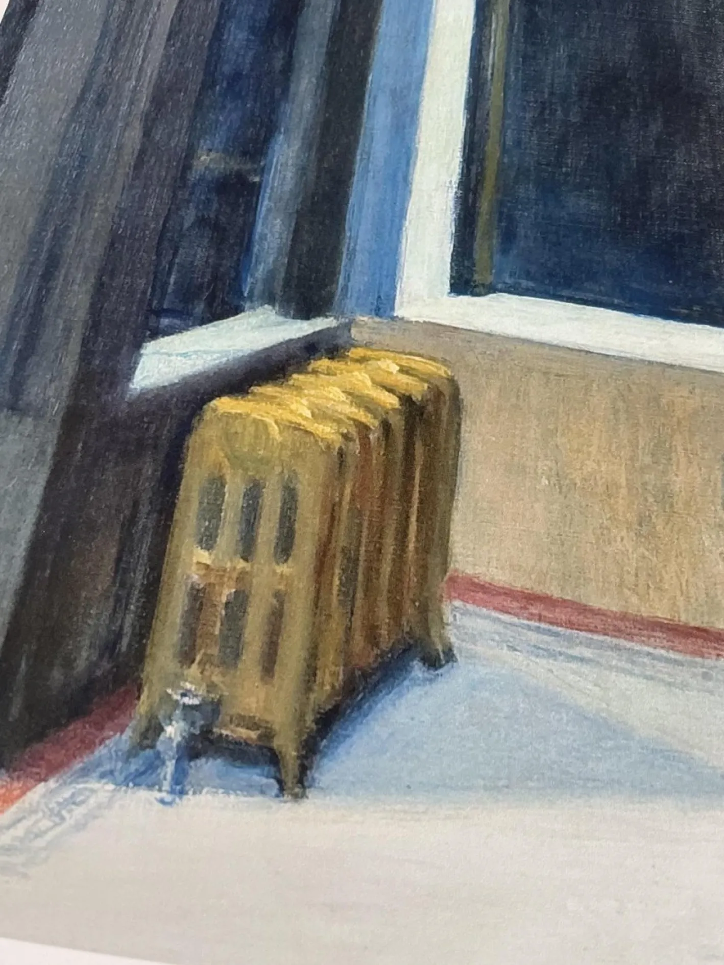 Edward Hopper, Automat, 2016, Druck