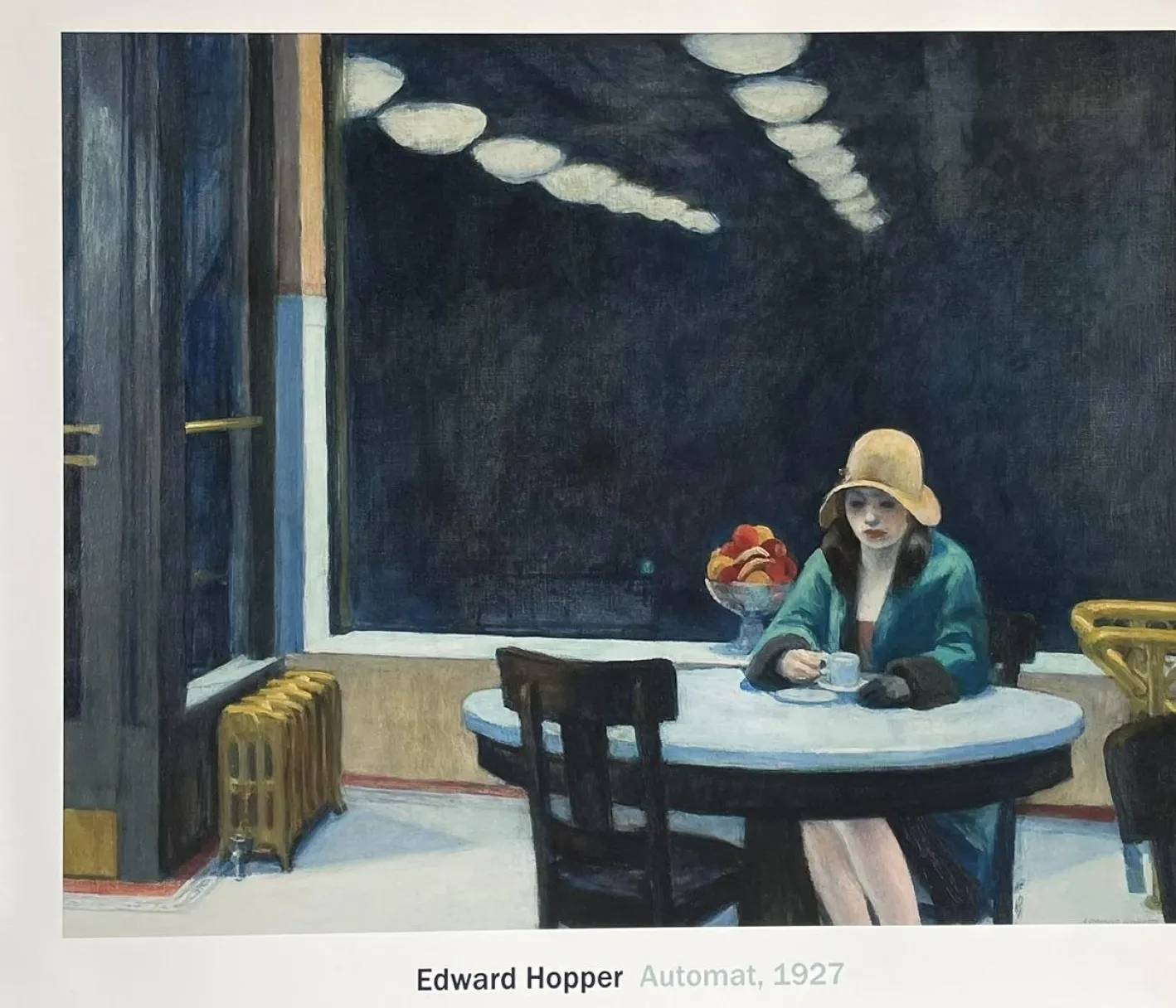 Edward Hopper, Automat, 2016, Druck