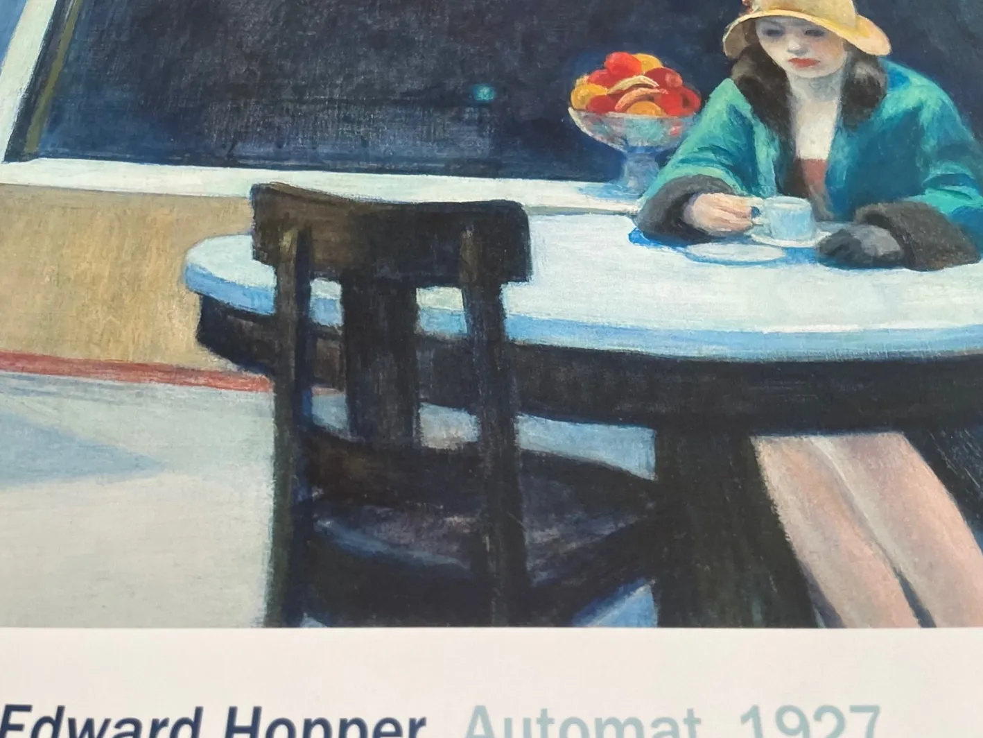 Edward Hopper, Automat, 2016, Druck