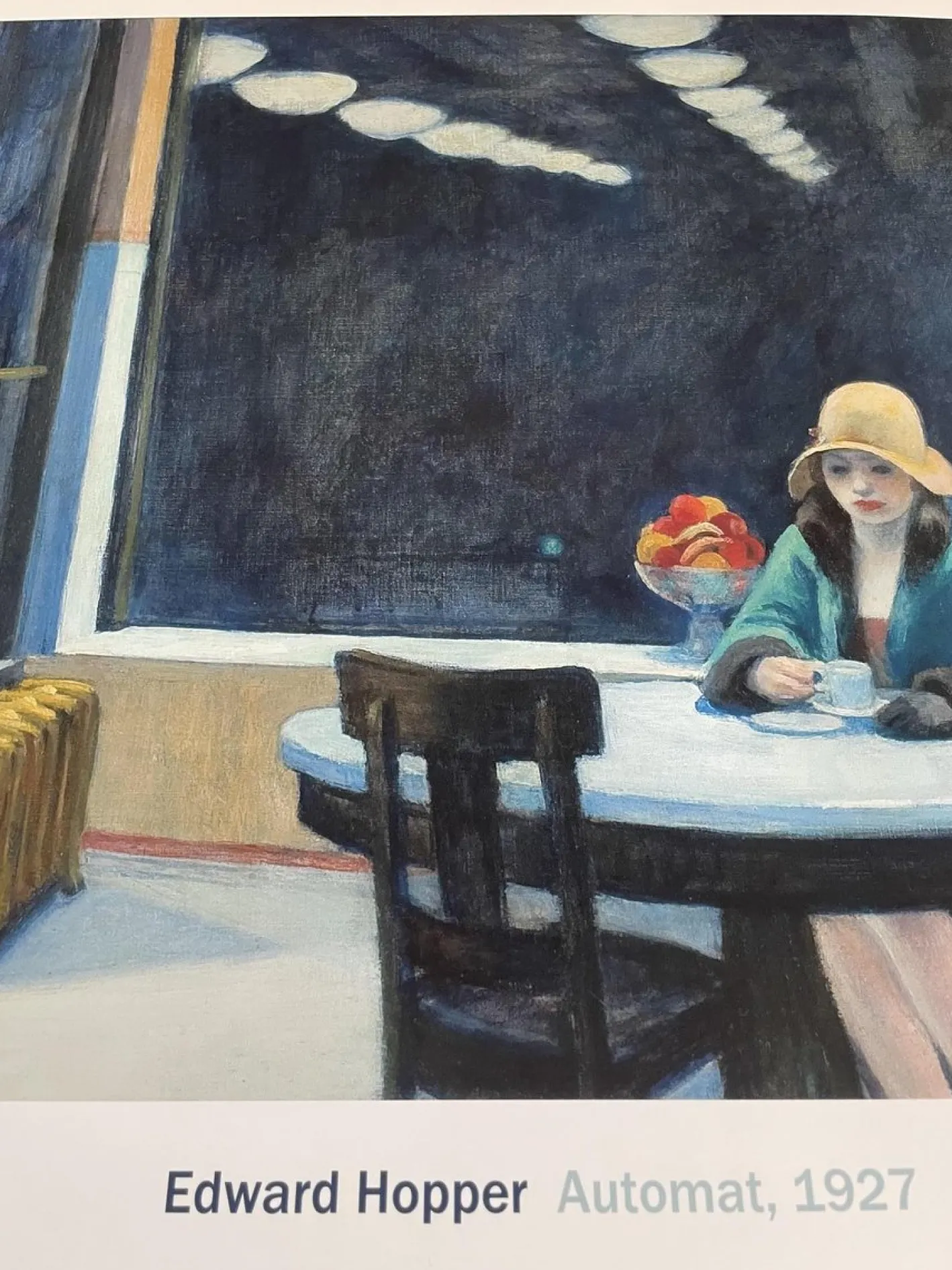 Edward Hopper, Automat, 2016, Druck