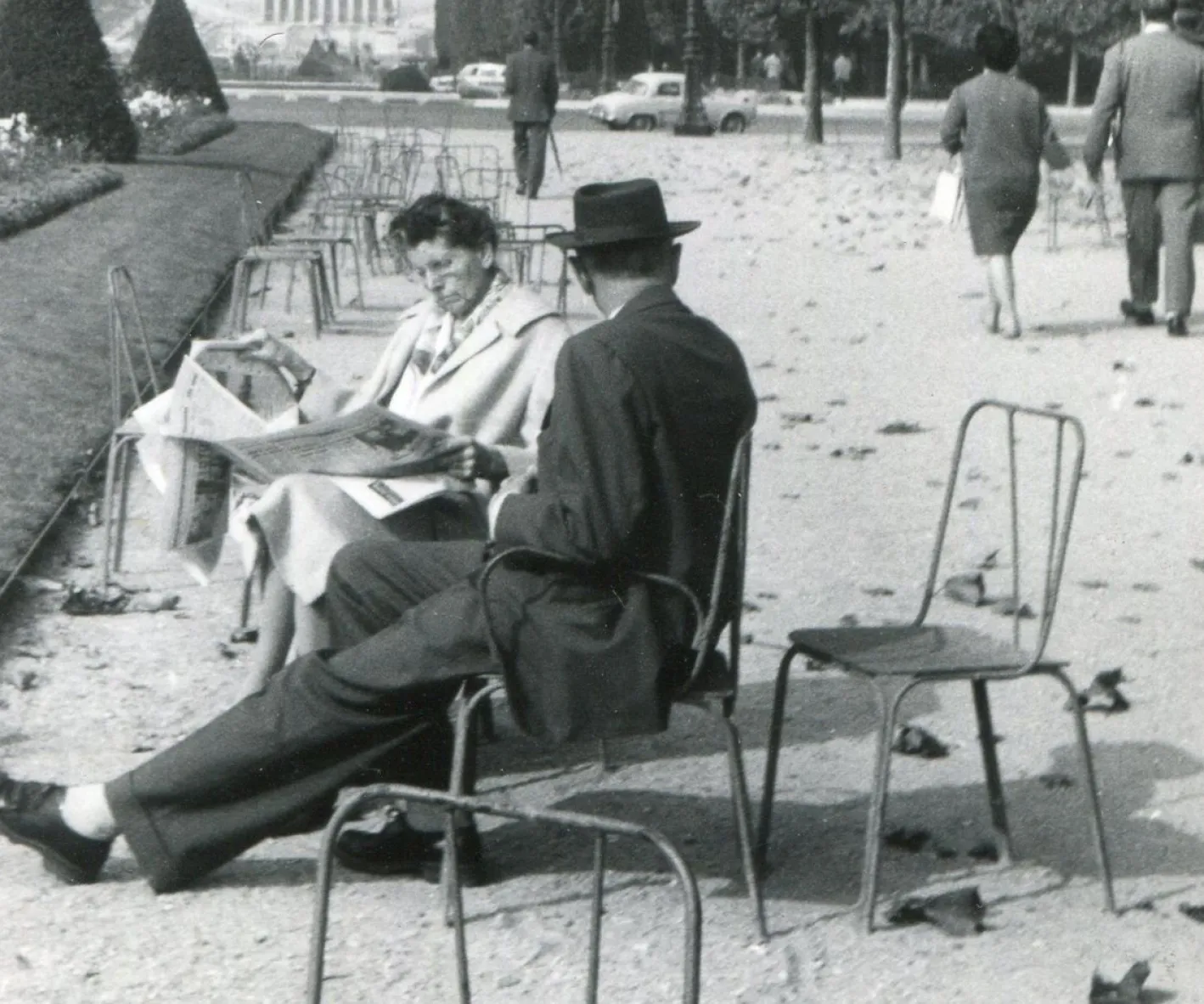 Eiffelturm, Paris, 1955