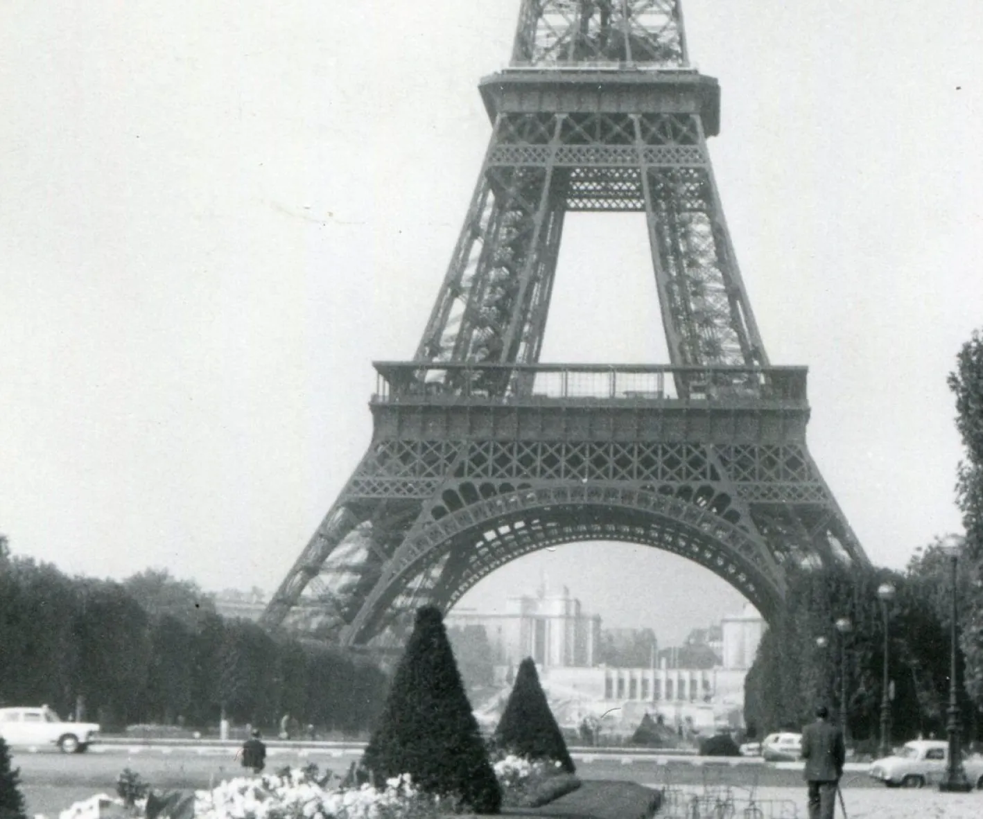 Eiffelturm, Paris, 1955