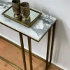 Elio Konsolentisch aus Messing & Marmor von Casa Botelho