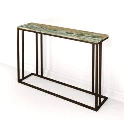Elio Konsolentisch aus Messing & Marmor von Casa Botelho