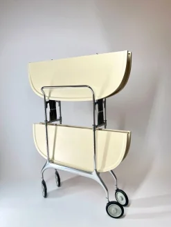 Faltbarer Vintage Servierwagen von Antonio Citterio, 1980er