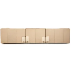 Fendi Soho Element Ecksofa aus Stoff Beige Modul Recamiere Right Sofa Couch New Cover von Toan Nguyen