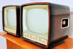 Fernseher von TESLA, Tschechoslowakei, 1960er, 2er Set