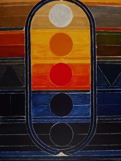 Five Elements Lithographie von Sayed Haider Raza, 2008