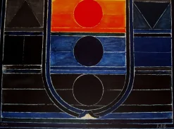 Five Elements Lithographie von Sayed Haider Raza, 2008