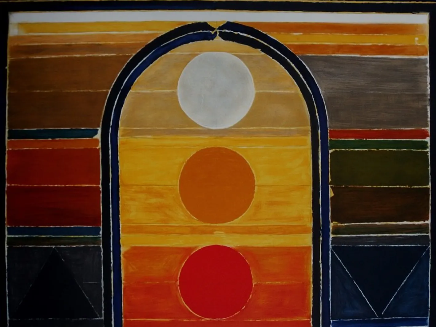 Five Elements Lithographie von Sayed Haider Raza, 2008