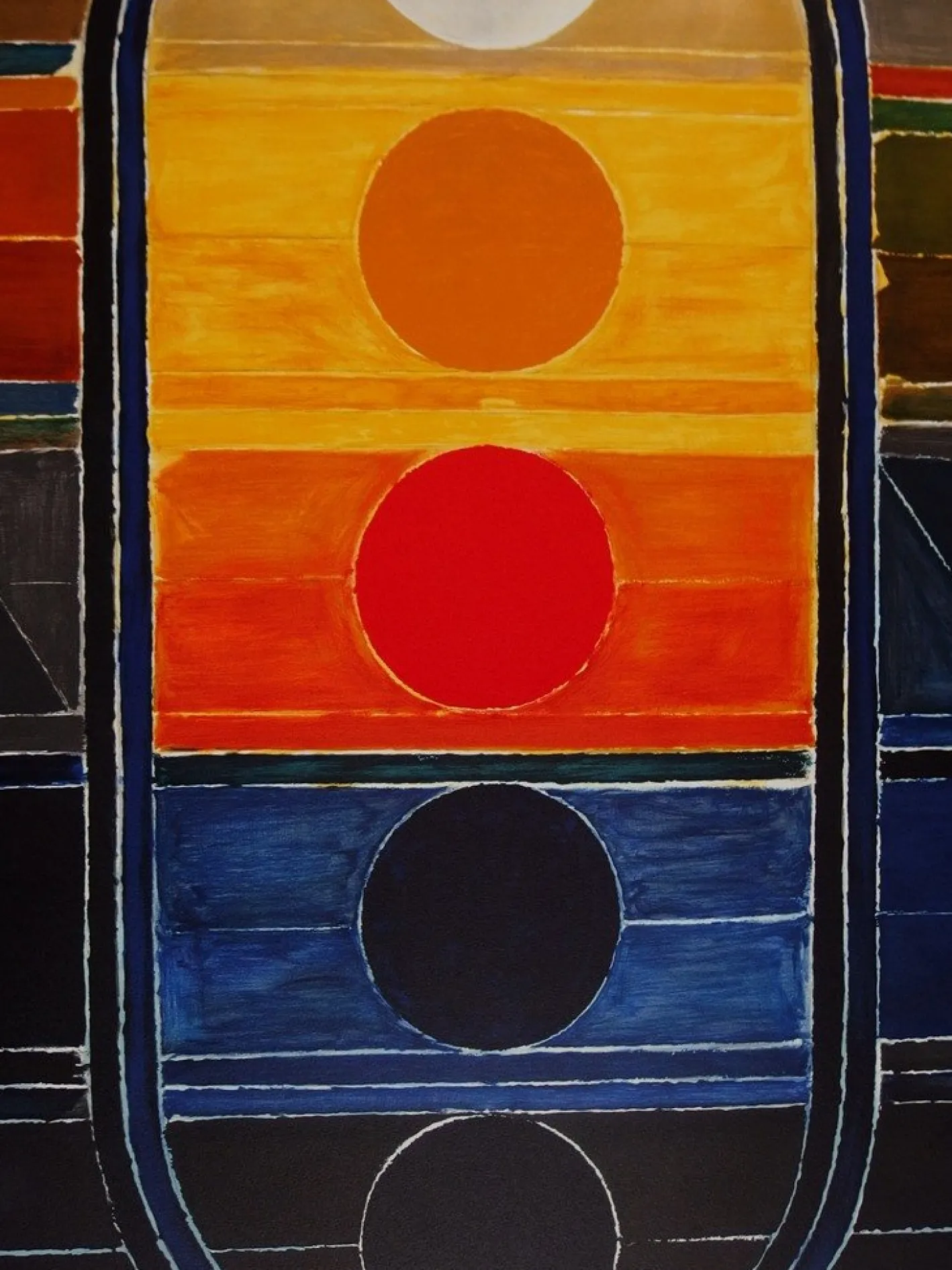 Five Elements Lithographie von Sayed Haider Raza, 2008