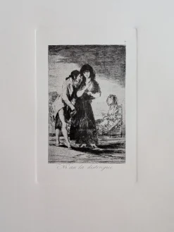 Francisco de Goya, Los Caprichos, Tafel 7, Radierung