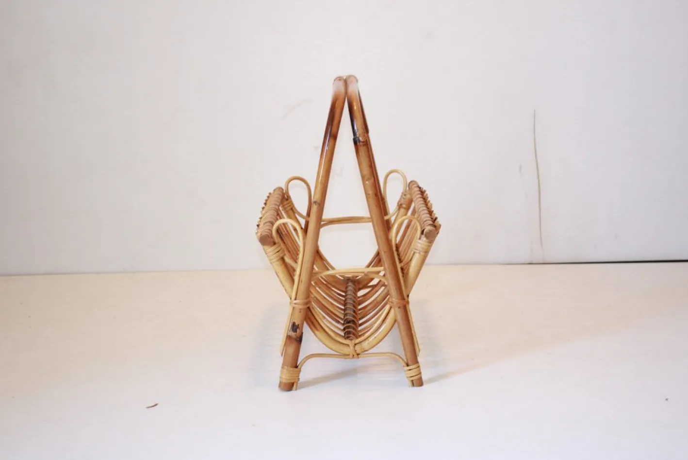 Franco Albini zugeschriebene Bambushalter, 1960er