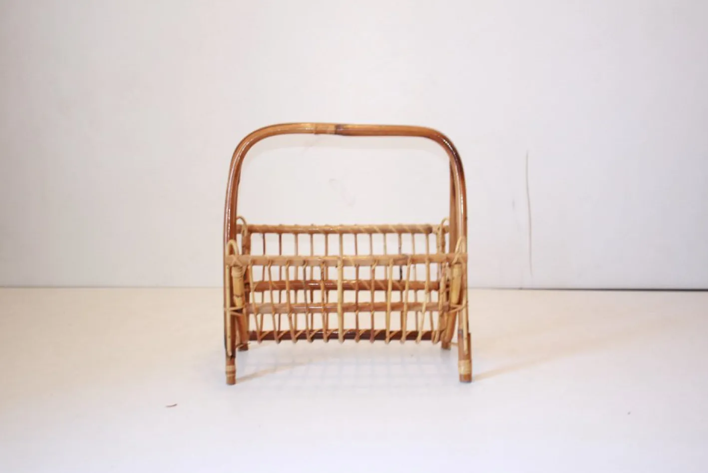 Franco Albini zugeschriebene Bambushalter, 1960er