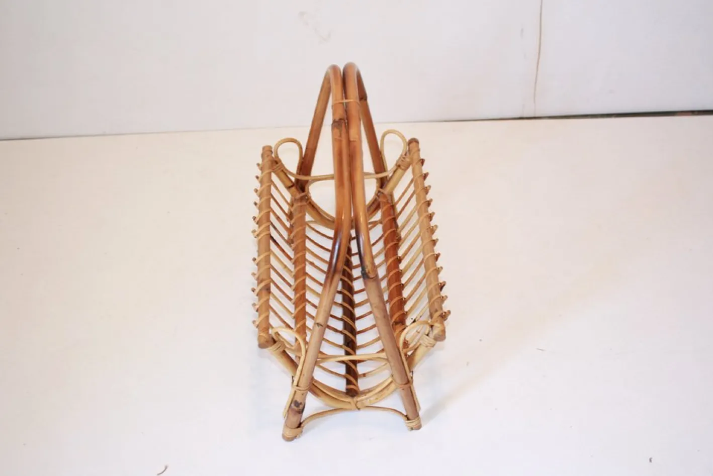 Franco Albini zugeschriebene Bambushalter, 1960er