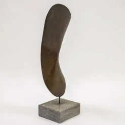 Franco Asco, Forma Evoluzione, 1960er, Bronze & Stein