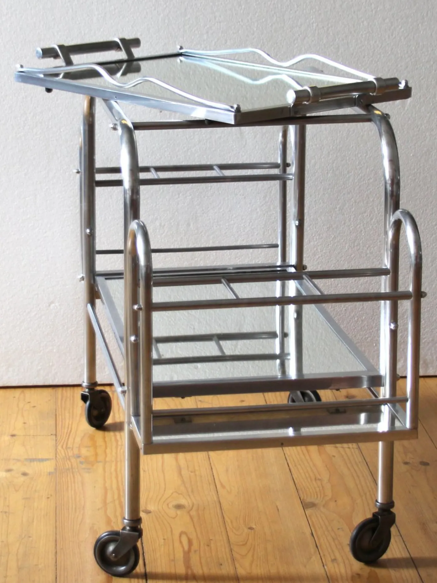 Französischer Art Deco Servierwagen, 1940er
