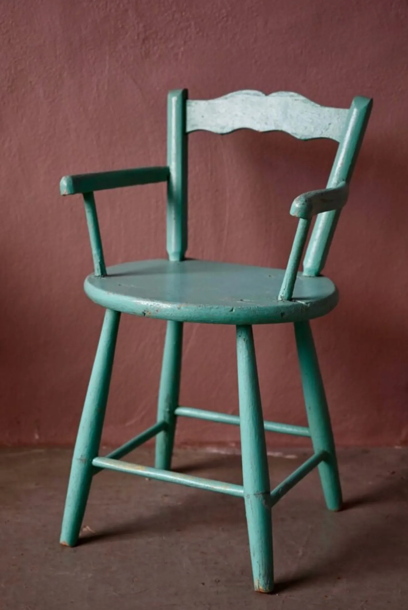 Französischer Kinderschreibtisch, 1940er