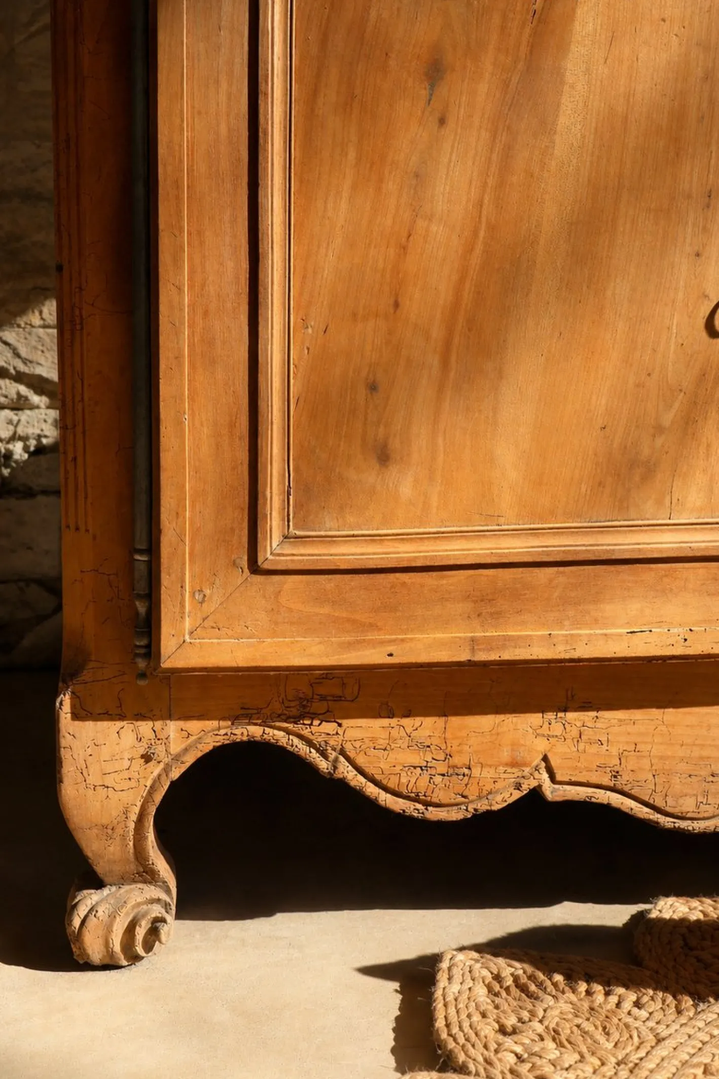 Französisches Bauern-Sideboard aus Holz