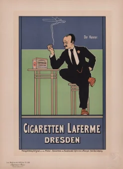 Fritz Rehm, Der Kenner, 1898, Lithographie