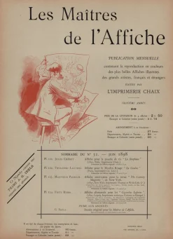 Fritz Rehm, Der Kenner, 1898, Lithographie