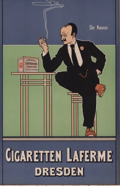 Fritz Rehm, Der Kenner, 1898, Lithographie