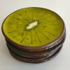 Fruit Collection Kiwi Teller von Federica Massimi, 4 . Set