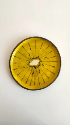 Fruit Collection Kiwi Teller von Federica Massimi, 4 . Set