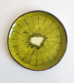 Fruit Collection Kiwi Teller von Federica Massimi, 4 . Set