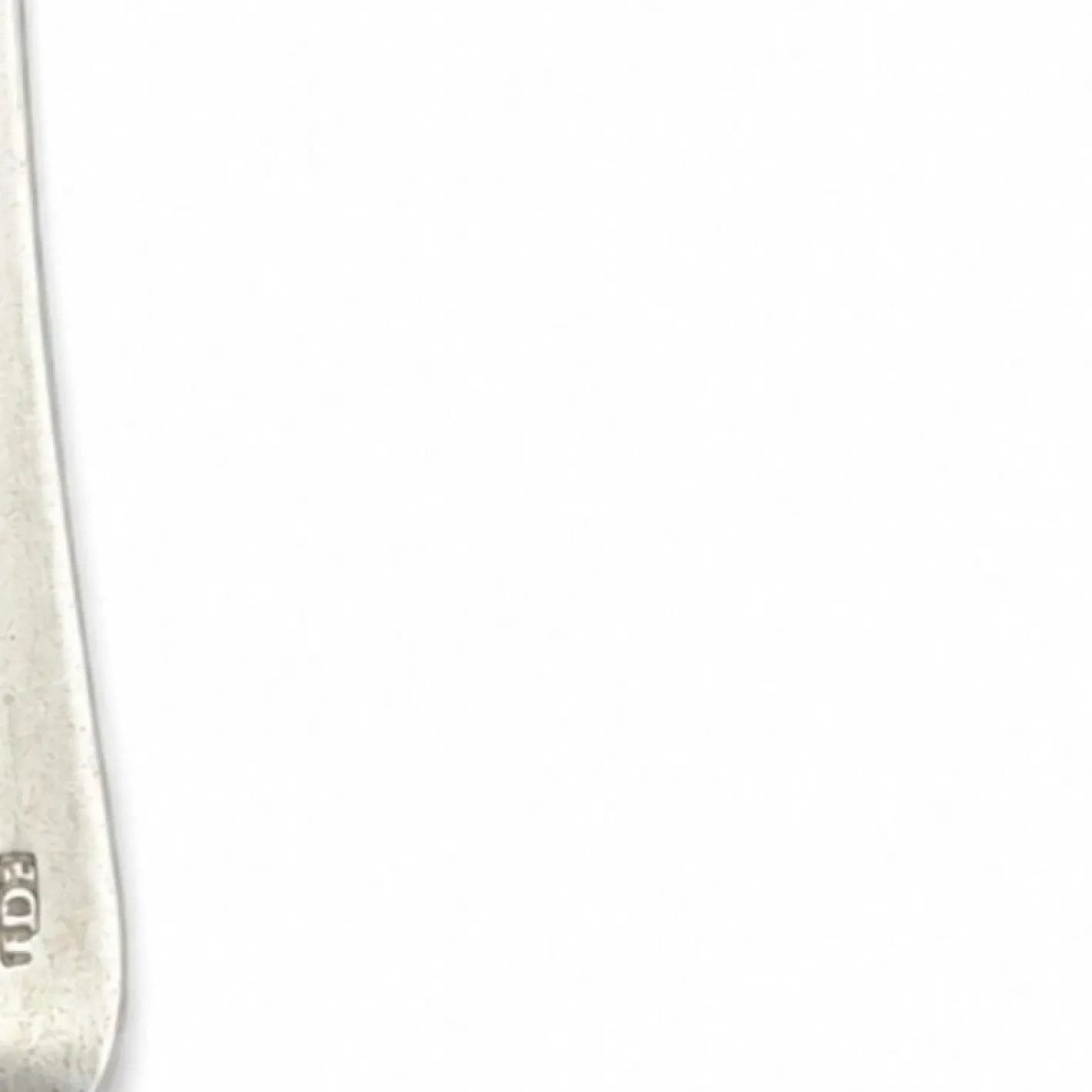 Gabel aus Silber, 18. Jh