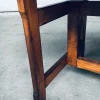 Gartentisch aus patiniertem Holz, 1970er