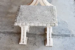Gartentisch & Hocker, Frühes 20. Jh., 3er Set