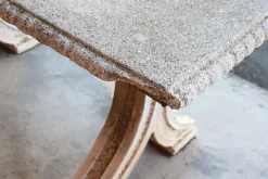 Gartentisch & Hocker, Frühes 20. Jh., 3er Set