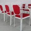 Gartentisch Set von Giuseppe De Vivo, 1940er, 7er Set