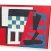 Georges Lévêque Dit Gerles, Abstrakte Komposition, 1995, Öl auf Holz