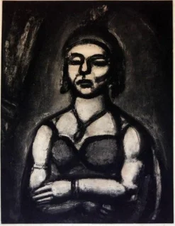 Georges Rouault, Nails and Beak, 1948, Radierung