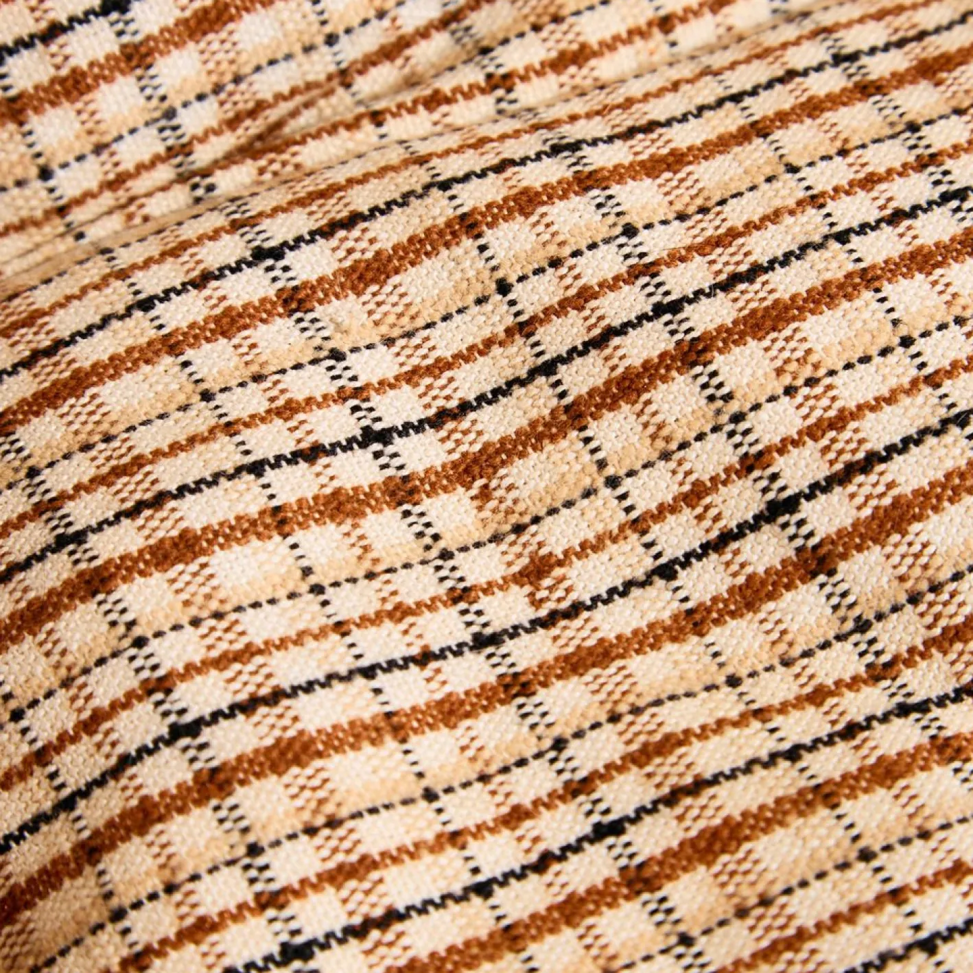 Gepolstertes Sofa mit Stühlen, 3er Set