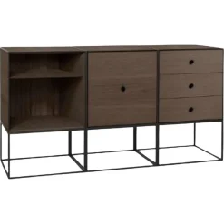 49 Gestell Trio Sideboard aus Räuchereiche von Lassen