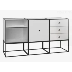 49 Gestell Trio Sideboard aus Räuchereiche von Lassen