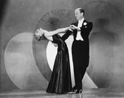Ginger Rogers & Fred Astaire Druck von Galerie Prints