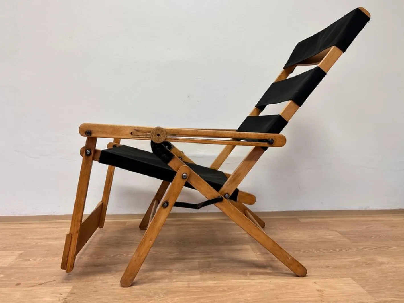 G80 Liegestuhl von Hans Luckhardt, 1930er