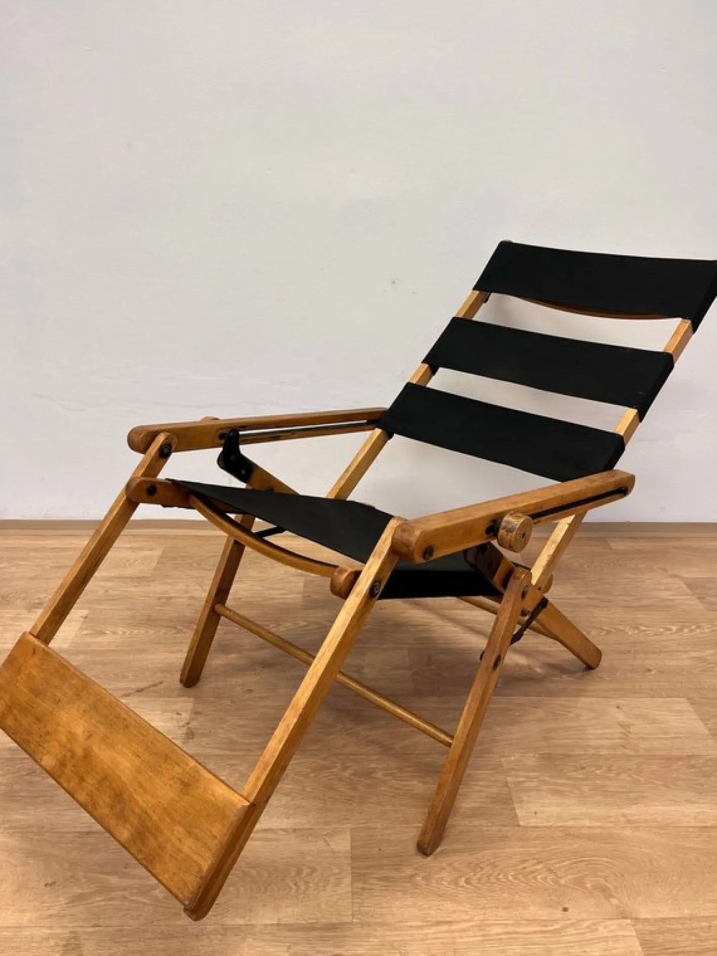 G80 Liegestuhl von Hans Luckhardt, 1930er
